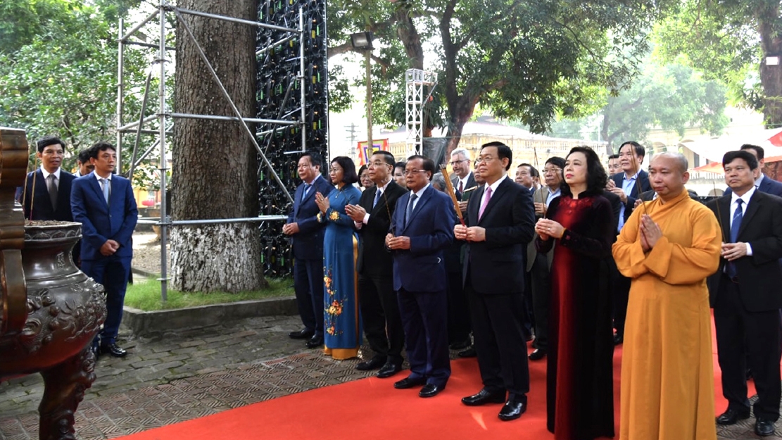 Hanoi marks former royal citadel’s UNESCO recognition